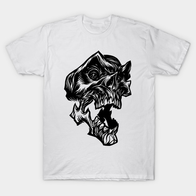 SKULL T-Shirt by JerkMonger